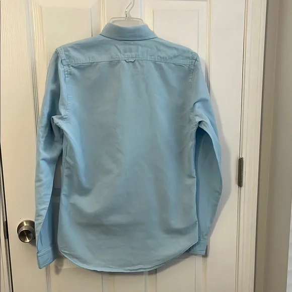 Express Men's  Light Blue Shirt Size Small - Picture 3 of 11